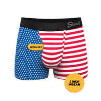 The Ellis Island | USA Flag Ball Hammock® Pouch Trunk Underwear