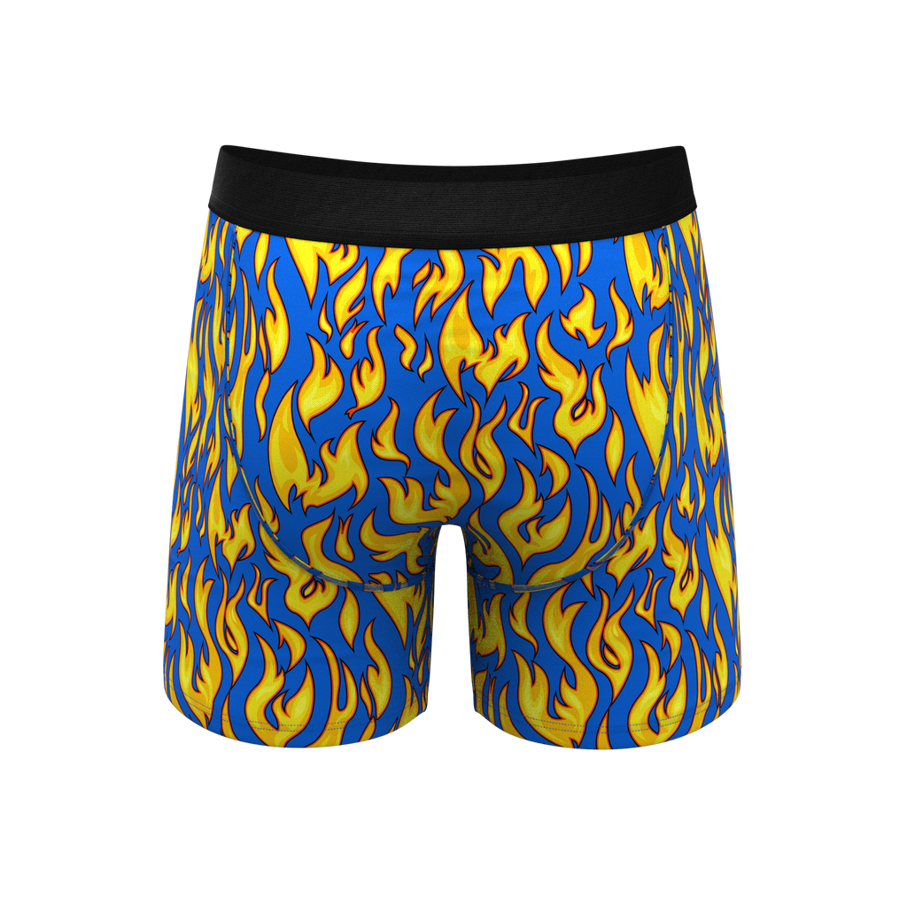 Hot flaming boxers for men