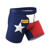 The First Rodeo | Texas Flag Ball Hammock® Pouch Underwear With Fly