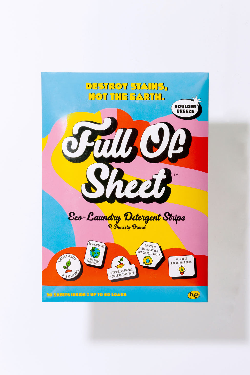 The Full Of Sheet | Boulder Breeze Eco-Laundry Detergent Strips