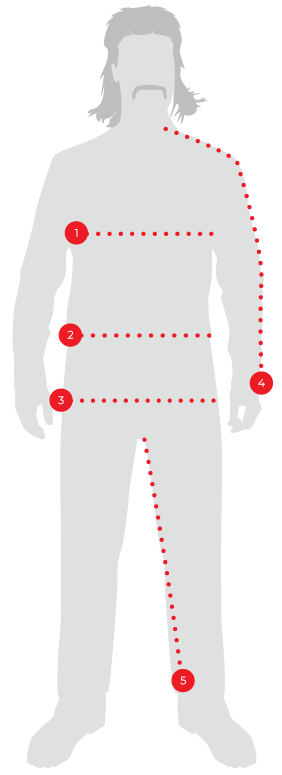 Men's Suit Size Chart & Measuring Guide by Shinesty