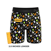 The Good Ghouls | Halloween Themed Long Leg Ball Hammock® Pouch Underwear with Fly