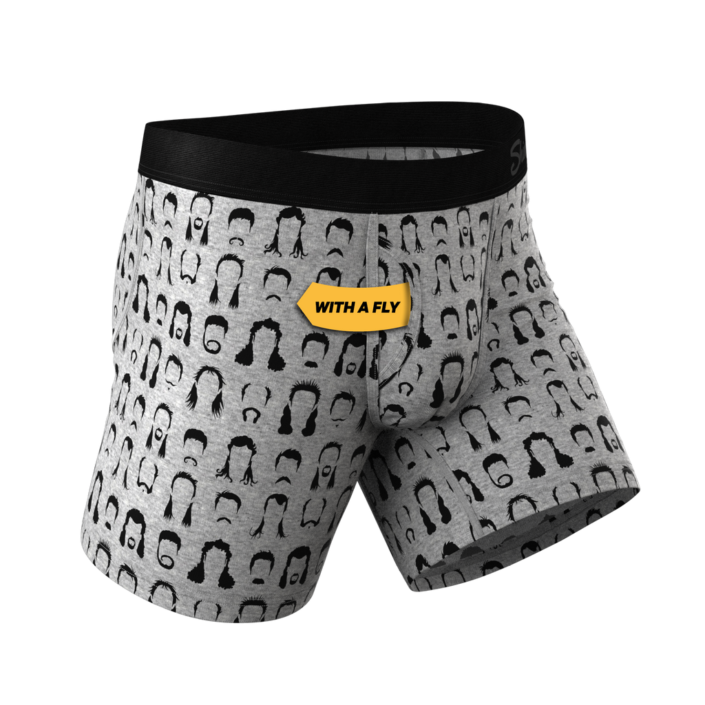 The Hair Down There | Mullet Ball Hammock® Pouch Underwear With Fly