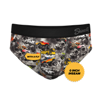 The Here Be Monsters | Monster Truck Ball Hammock® Pouch Underwear Briefs