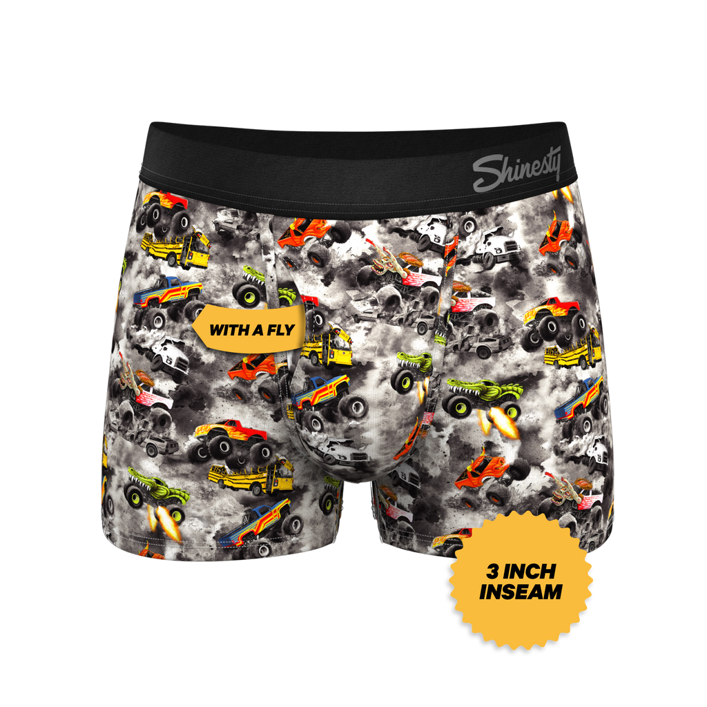 The Here Be Monsters | Monster Truck Ball Hammock® Pouch Trunks Underwear