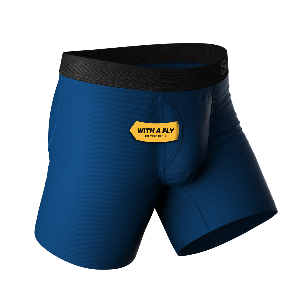 A golf-themed 3-pack of pouch underwear with fly, part of The Hole In One | Criquet Collaboration.