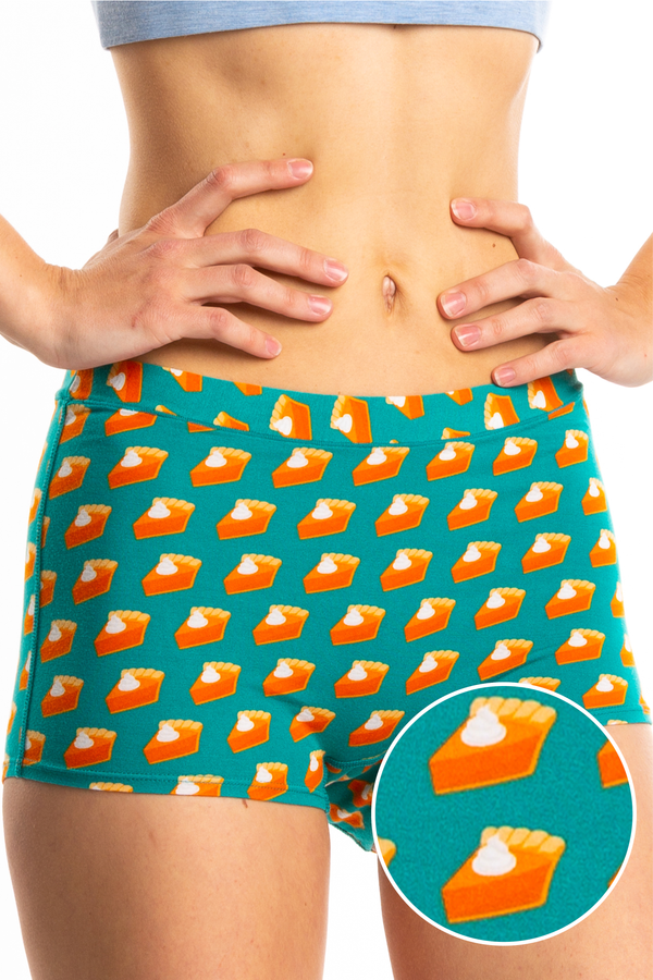 The Last Course | Pumpkin Pie Boyshort Underwear