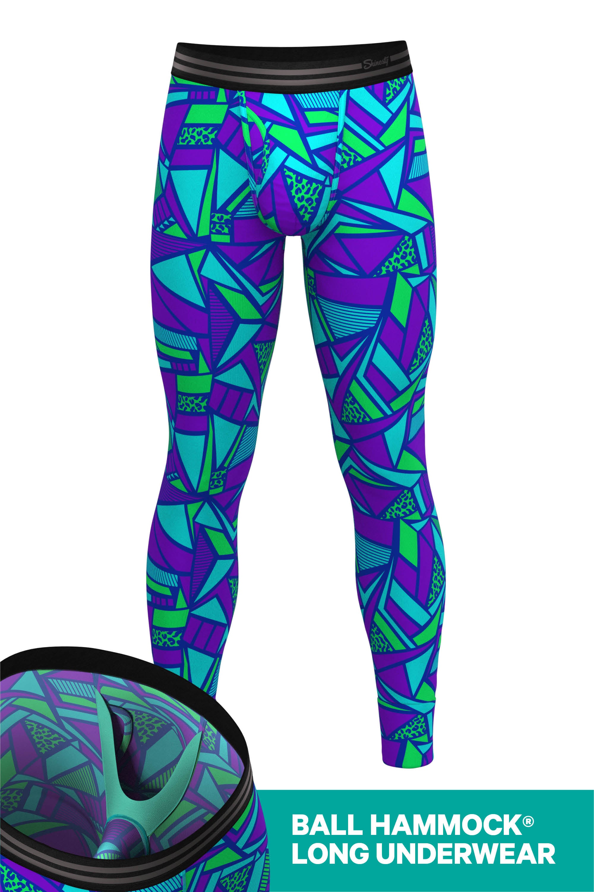 Neon Rave Long Underwear