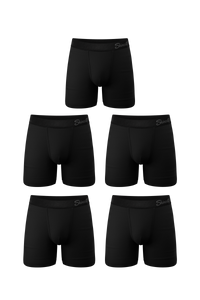 The Midnight Rider | Black Ball Hammock® Boxer Brief 5 Pack