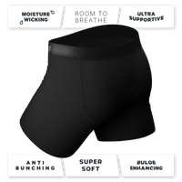 Midnight Rider Ball Hammock® Pouch Underwear 5 Pack detail shot.