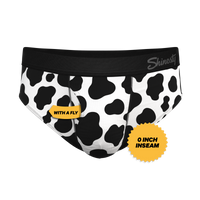 The Milk Me | Cow Print Ball Hammock® Pouch Underwear Briefs