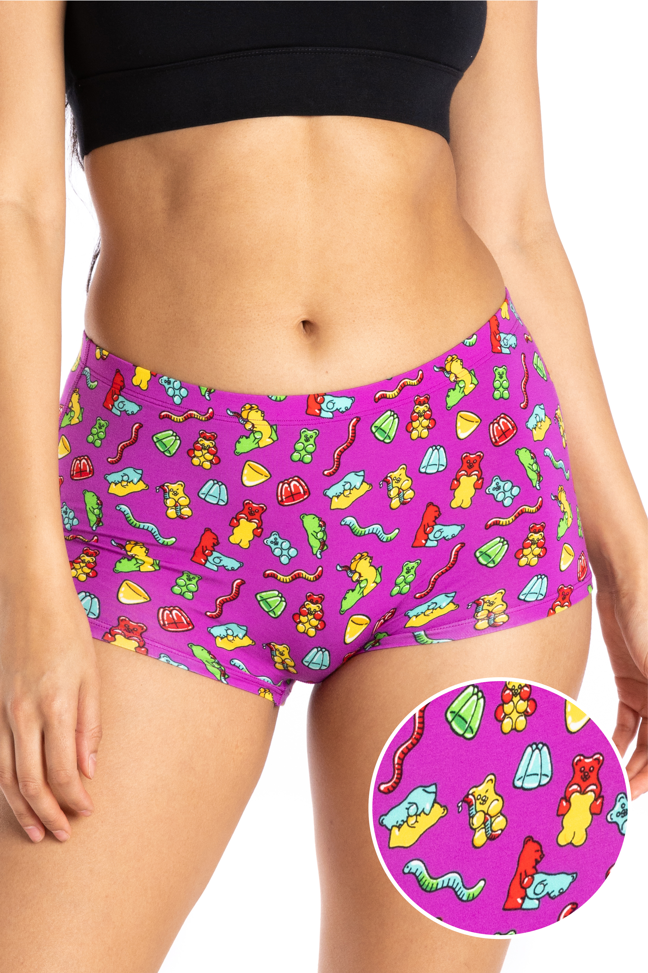 Gummy Bear Women's Boyshort Underwear