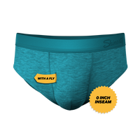 The Nerves of Teal | Teal Heather Ball Hammock® Pouch Underwear Briefs