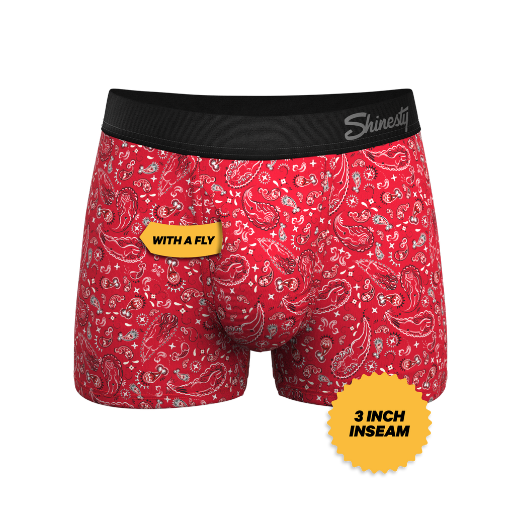 The Outlaw | Naughty Paisley Ball Hammock® Pouch Trunk Underwear
