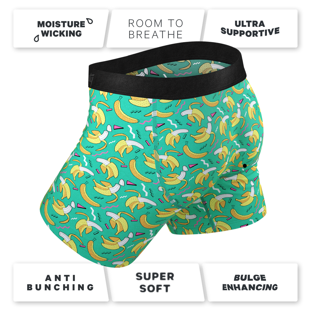 Retro Banana Ball Hammock® Pouch Underwear With Fly | The Peel Deal