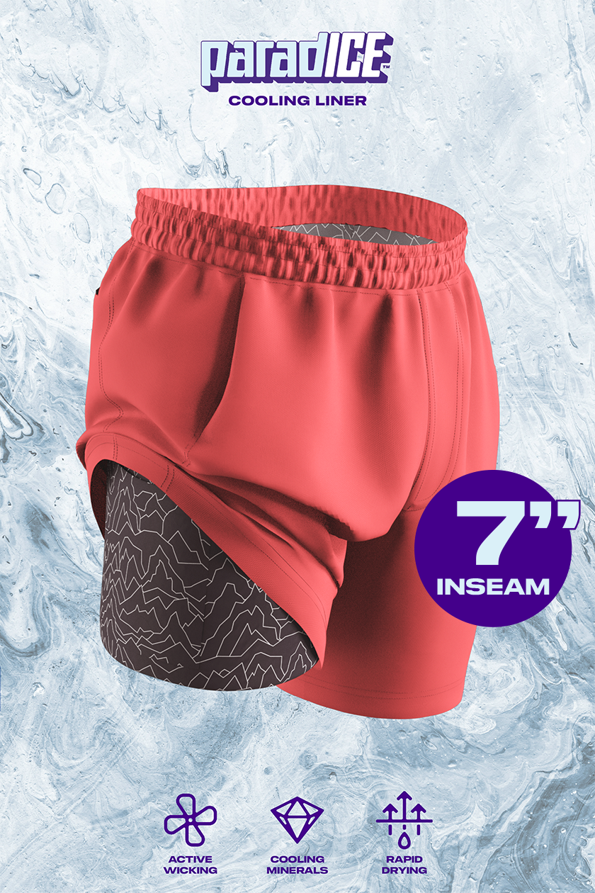 The Personal Record | Red Ball Hammock® 7 Inch Athletic Shorts