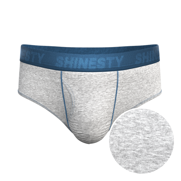 Heather Grey and Blue Men's Ball Hammock® Pouch Briefs | The Physical ...