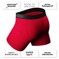 Red Ball Hammock® Pouch Underwear with unique red dong effect.