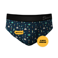 The Space Commando | Spaceship Ball Hammock® Pouch Underwear Briefs