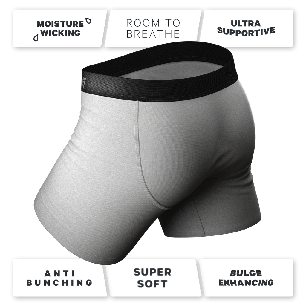 Men's boxer briefs featuring The Stormy Sky | Grey Ball Hammock® Boxer Brief 5 Pack. Ultra-soft MicroModal material for ultimate comfort.