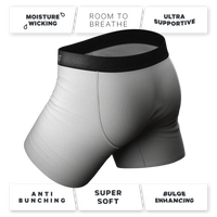 Men's boxer briefs featuring The Stormy Sky | Grey Ball Hammock® Boxer Brief 5 Pack. Ultra-soft MicroModal material for ultimate comfort.