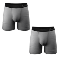A pack of ultra-soft men's boxer briefs from The Stormy Sky collection.