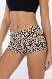 Leopard skin boyshort underwear