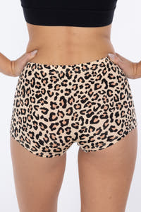 Animal print boyshort