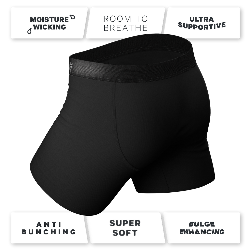 A close-up of men's Ball Hammock® pouch underwear pack.