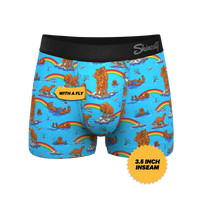 The Bear | Bear and Otter Rainbow Ball Hammock® Pouch Trunks Underwear