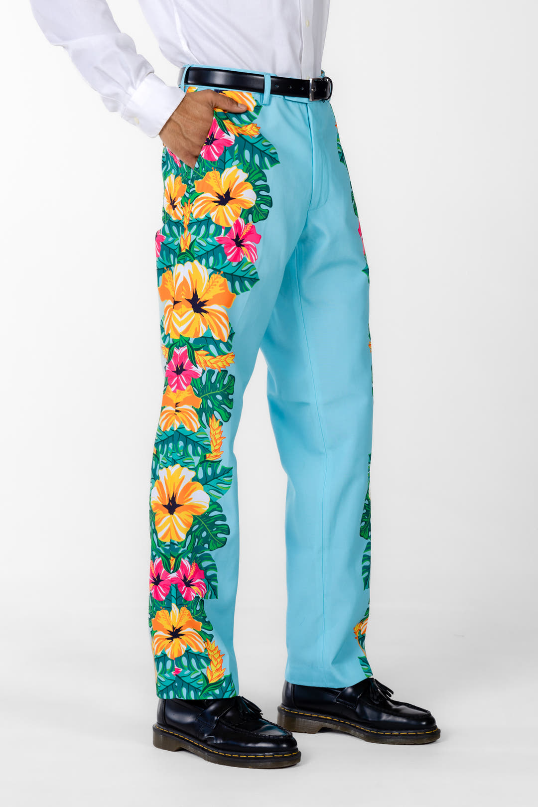 Floral Hawaiian Men's Suit | The Hibiscus Honeymoon