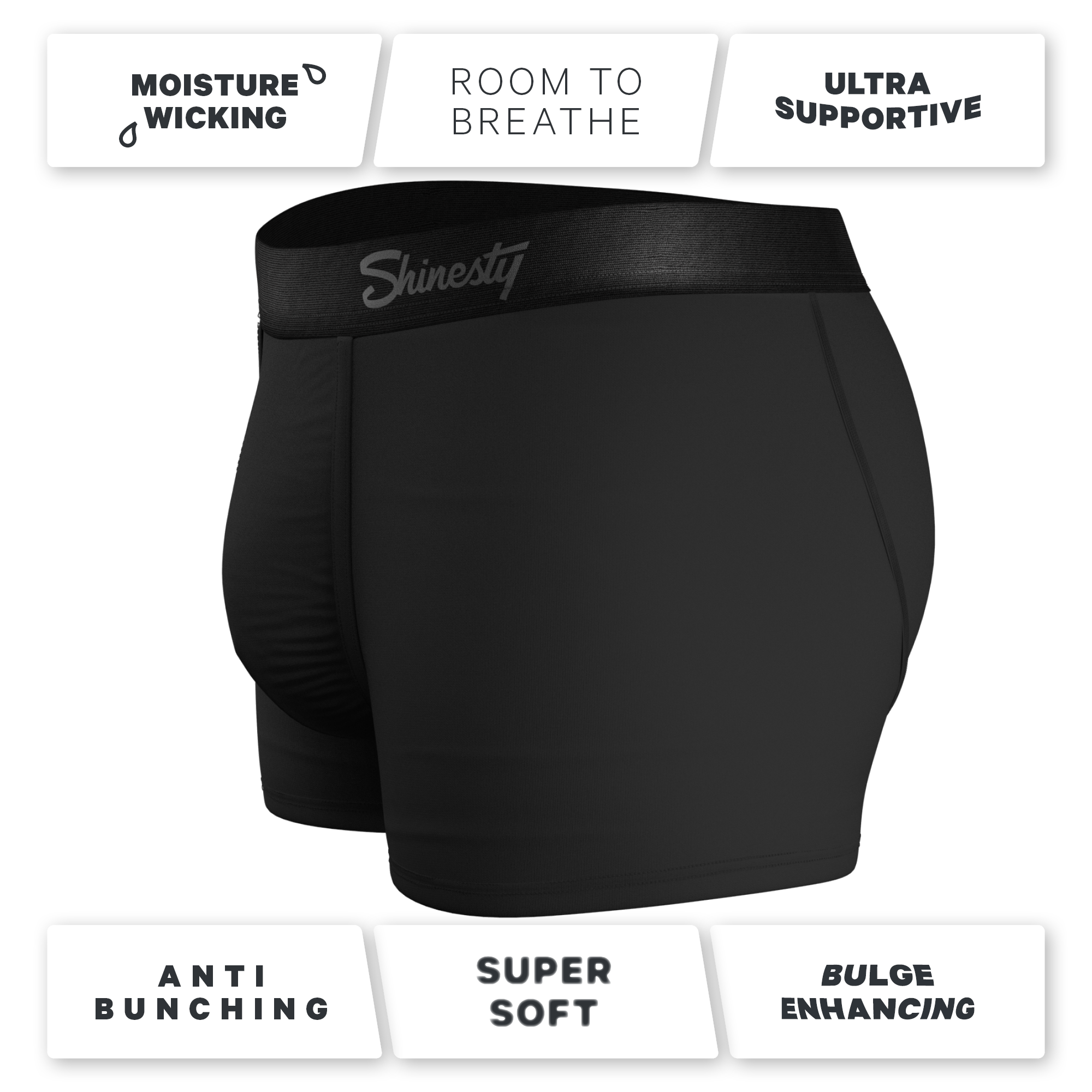 The Threat Level Midnight | Black Ball Hammock® Pouch Trunks Underwear 5  Pack