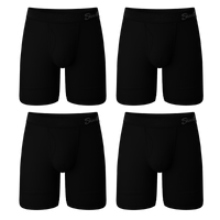 A group of men's long leg pouch underwear pack with Ball Hammock® technology.