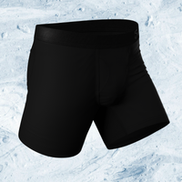 The Threat Level Midnight | Black paradICE™ Cooling Ball Hammock® Underwear
