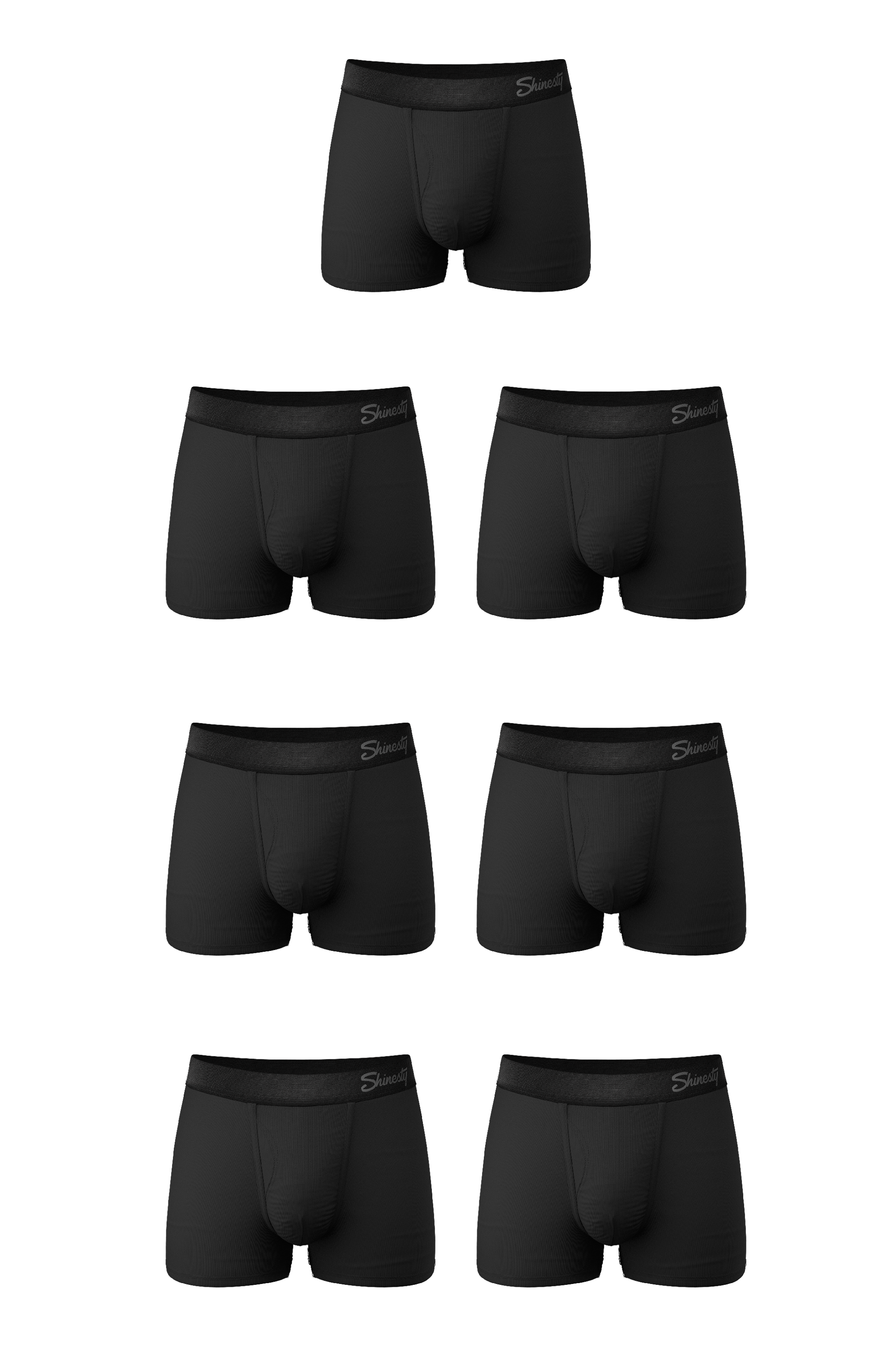 The Threat Level Midnight - Shinesty Black Ball Hammock Pouch Underwear  Large