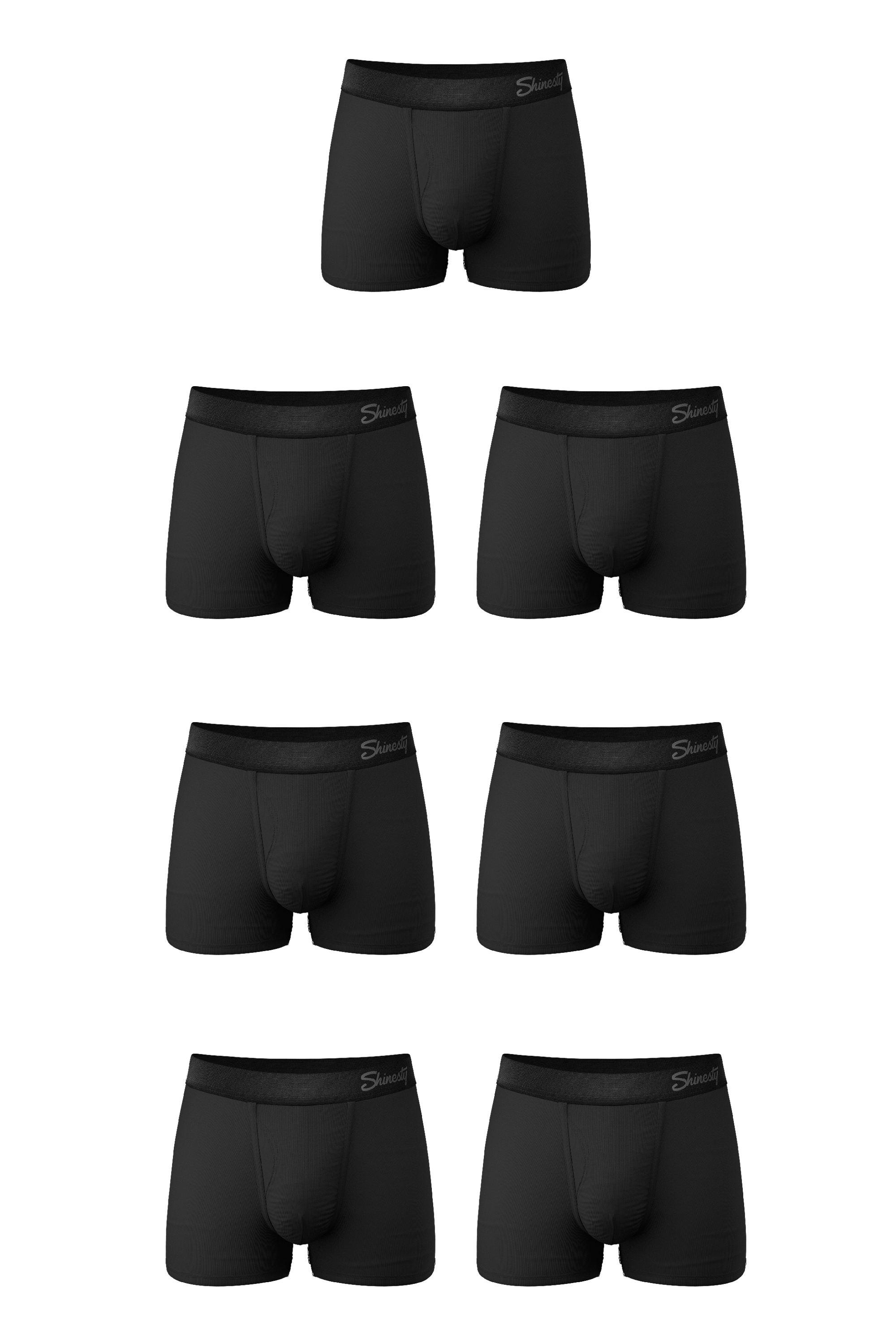 Ultra Soft Modal Stretch Trunk - Black - Men's Underwear - One8 Innerwear