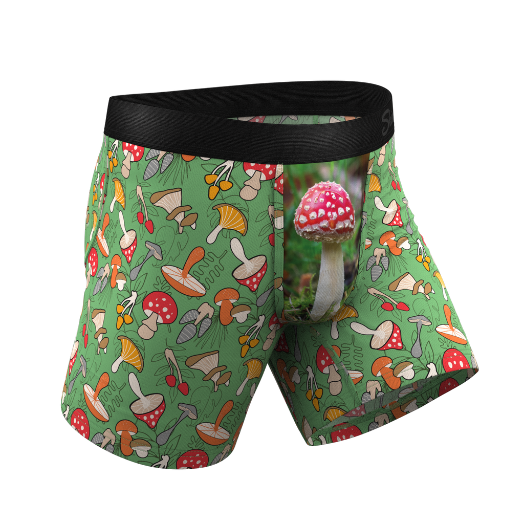 Mushrooms pouch boxers