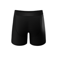 Black Tuxedo Ball Hammock® Pouch Underwear With Fly.