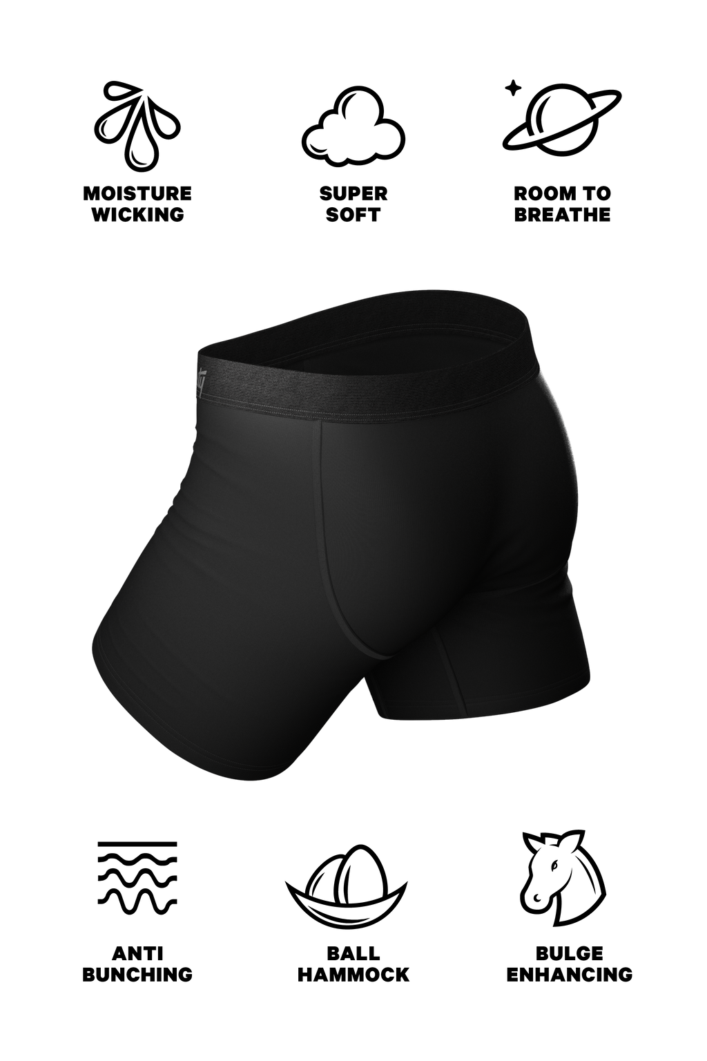 tuxedo pattern matching men's underwear