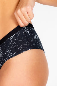 star pattern women's cheeky underwear