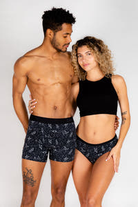 couples matching constellation underwear