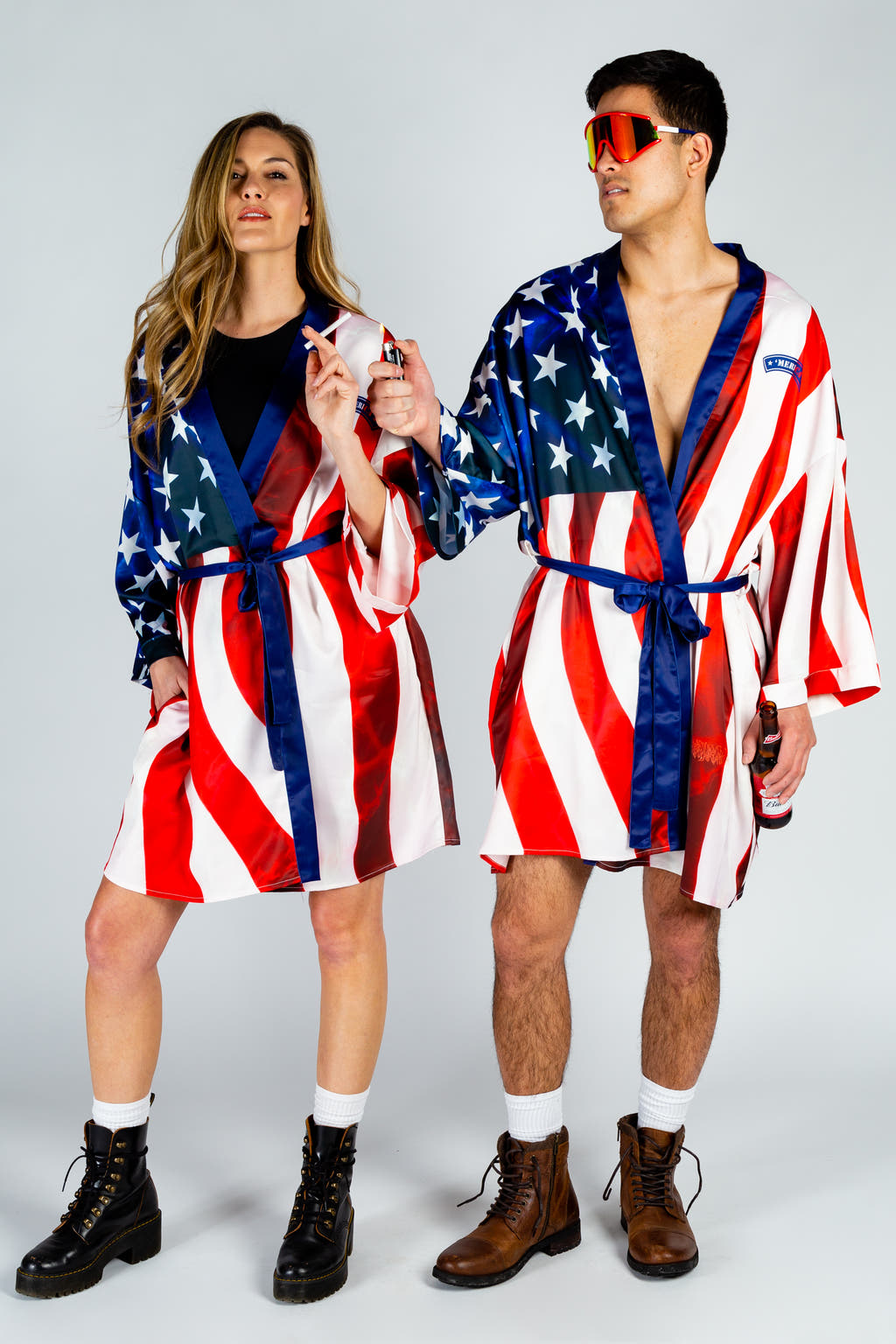 couples usa kimonos