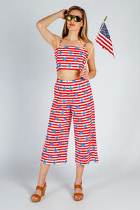 ladies crop set USA