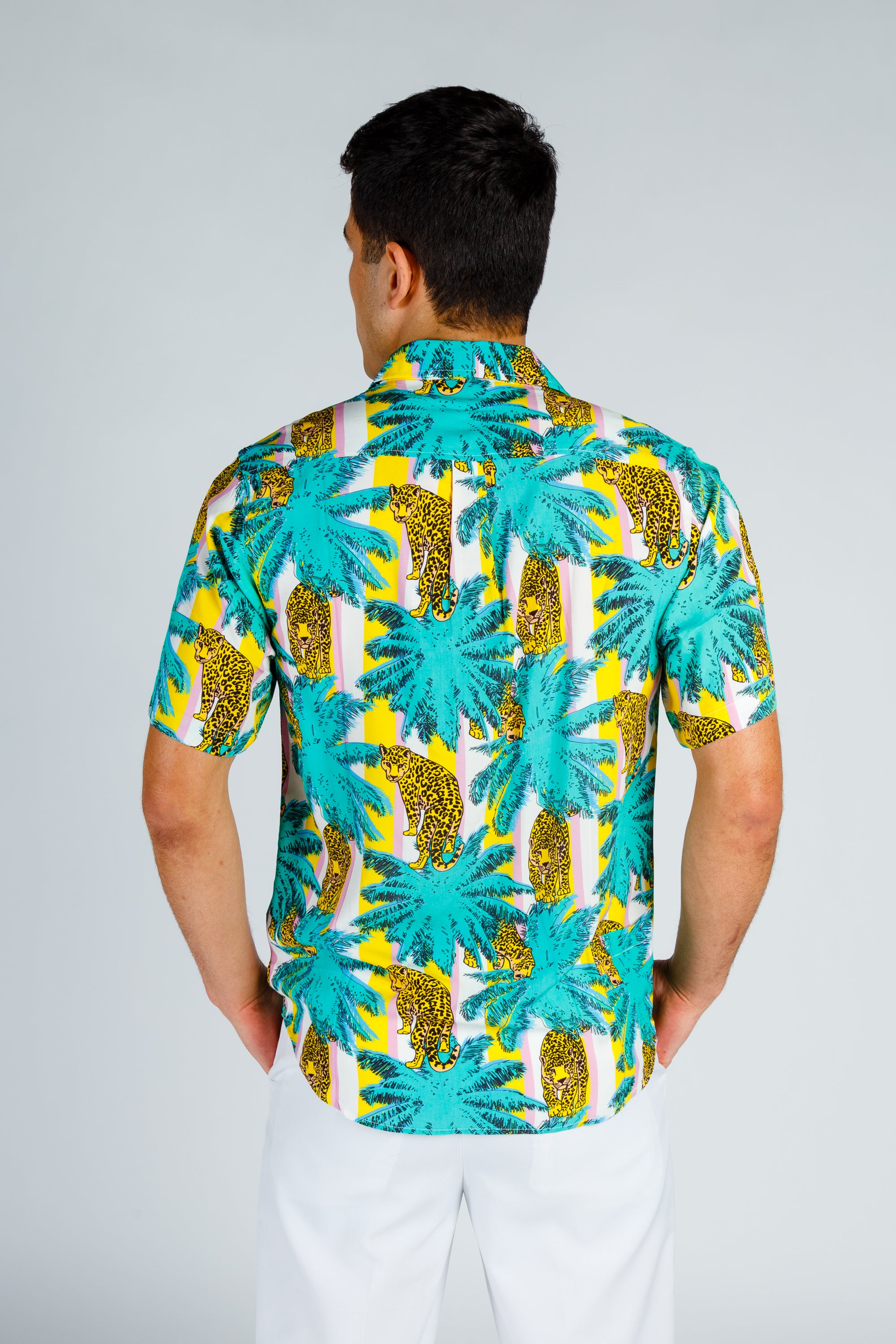 Eletees Oakland Athletics Palm Tree Hawaiian Shirt