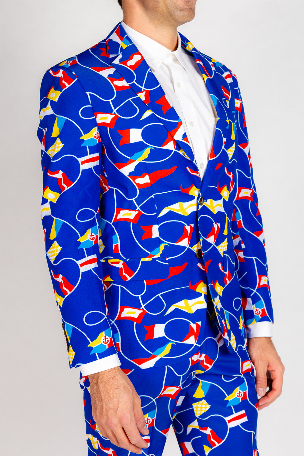 nautical suit jacket