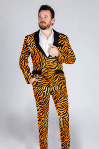 The Make Them Purr | Tiger Print Suit