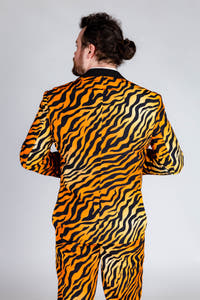 tiger print suit for men