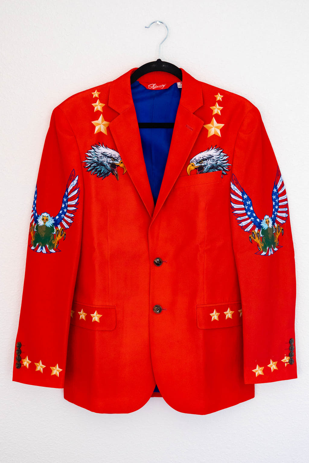 Men's patriotic blazer