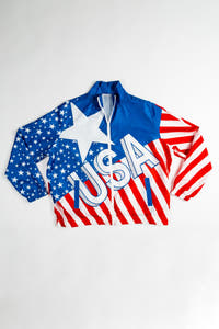 The Competition | American Flag Windbreaker