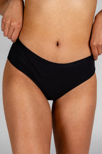 plain black underwear for women
